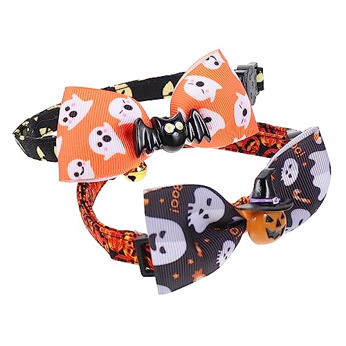 CORHAD Halloween Katzenhalsband Katzenhalsband für Kätzchen Haustier Dekoratives Halsband Leicht und verstellbar von CORHAD
