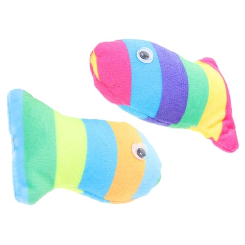 CORHAD Interaktives Katzenspielzeug 2er-Set in Cartoon-fischform Kätzchenspielzeug Kau- Und Kratzspielzeug Für Haustiere CORHAD Interaktives Katzenspielzeug 2er-Set in Cartoon-fischform Kätzchenspielzeug Kau- Und Kratzspielzeug Für Haustiere von CORHAD