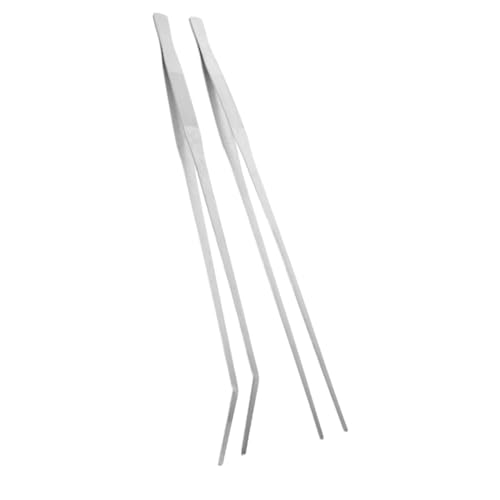CORHAD 2st Pinzetten-futterzange Pinzette Füttern Futterzange Für Schlangen Futterzange Spinne Eidechsen Lange Pinzette Für Terrarium Werkzeuge Für Aquarien Rostfreier Stahl Silver CORHAD 2st Pinzetten-futterzange Pinzette Füttern Futterzange Für Schlangen Futterzange Spinne Eidechsen Lange Pinzette Für Terrarium Werkzeuge Für Aquarien Rostfreier Stahl Silver von CORHAD