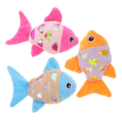 CORHAD 3 Stück Katzen Sound Papierspielzeug Katzen Fischspielzeug Plüschfisch Haustier Sound Papierspielzeug Fischspielzeug Haustierspielzeug Katzenspielzeug CORHAD 3 Stück Katzen Sound Papierspielzeug Katzen Fischspielzeug Plüschfisch Haustier Sound Papierspielzeug Fischspielzeug Haustierspielzeug Katzenspielzeug von CORHAD