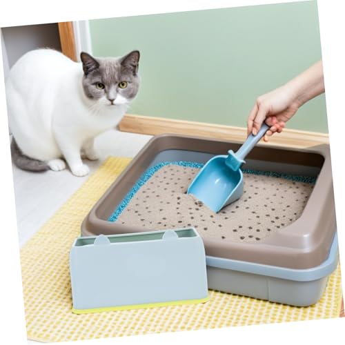 CORHAD 3 Stück Katzentoilettenschaufelhalter Kunststoff Universalhalterung für Katzenschaufeln Robust Einfach zu Reinigen Niedlich Katzenform Organizer für Katzenliebhaber von CORHAD