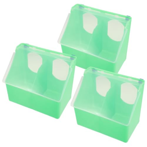 CORHAD 3 Stück Teiliges Vogelfutterhaus zum Aufhängen Multifunktionaler Futterspender mit Doppelkammer Großer Fassungsvermögen Anti spritzfest und Verschleißfest Einfache Befestigung für CORHAD 3 Stück Teiliges Vogelfutterhaus zum Aufhängen Multifunktionaler Futterspender mit Doppelkammer Großer Fassungsvermögen Anti spritzfest und Verschleißfest Einfache Befestigung für von CORHAD