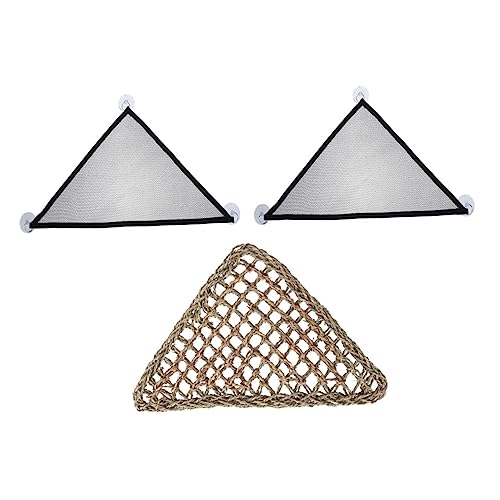 CORHAD 3stücke Teiliges Set Lizard Lounger Reptilienhängematte Und Grasmatte Für Terrarien Komfortable Und Sichere Rückzugsmöglichkeit Für Eidechsen Und Bartagamen von CORHAD
