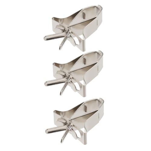 CORHAD Obsthalter-Zubehör-Set 3-teilig Kupfer Vogelfutter-Clips Papageienkäfig Obsthalter Starke Beißkraft CORHAD Obsthalter-Zubehör-Set 3-teilig Kupfer Vogelfutter-Clips Papageienkäfig Obsthalter Starke Beißkraft von CORHAD