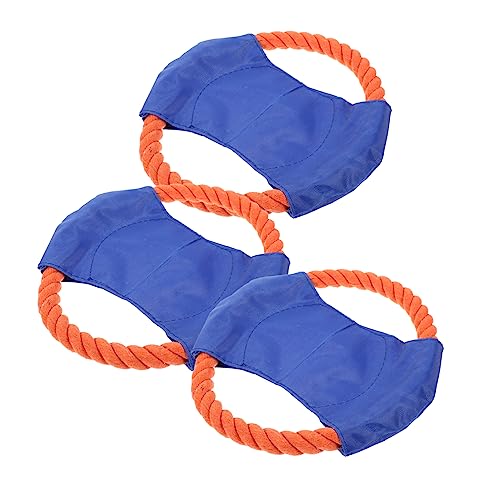 CORHAD Hundespielzeug Wurfteller 3er-Pack Tragbare Wurfscheiben Welpenspielzeug Hundetrainingsspielzeug Verschleißfest Farbe Zufällig CORHAD Hundespielzeug Wurfteller 3er-Pack Tragbare Wurfscheiben Welpenspielzeug Hundetrainingsspielzeug Verschleißfest Farbe Zufällig von CORHAD