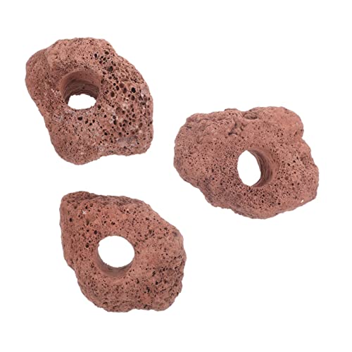 CORHAD 3-teiliger Keramik-vulkangestein Pflanzenfixierer Für Aquarien Für Wasserpflanzen Im Aquarium Befestigt Für Wassergras Ornamente von CORHAD