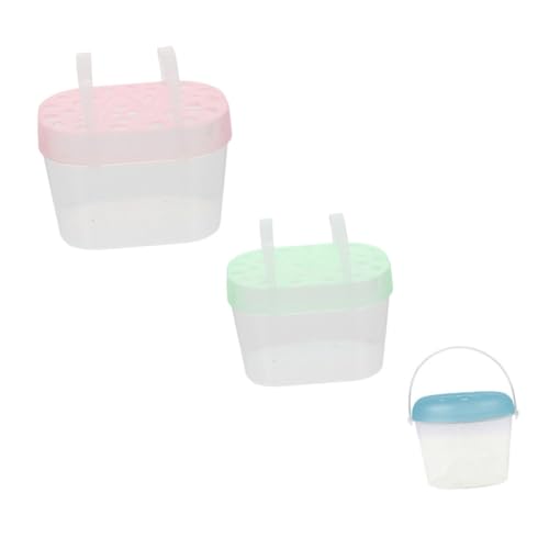 CORHAD Starke Robuste Tragbare Futterboxen Für Kleintiere Zuchtboxen Grifffarbe CORHAD Starke Robuste Tragbare Futterboxen Für Kleintiere Zuchtboxen Grifffarbe von CORHAD