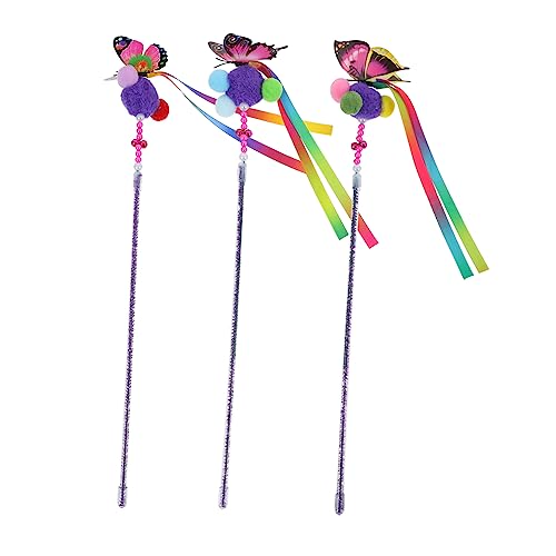 CORHAD 3 Stücke Interaktive Katze Spielzeug Für Indoor Katzen Schmetterling Teaser Katze Unterhalten Werkzeuge CORHAD 3 Stücke Interaktive Katze Spielzeug Für Indoor Katzen Schmetterling Teaser Katze Unterhalten Werkzeuge von CORHAD