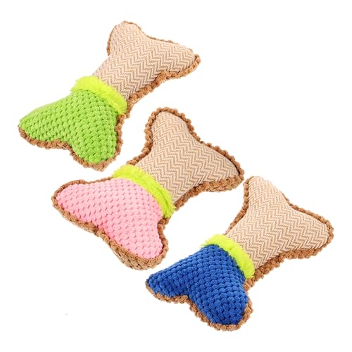 CORHAD Quietschspielzeug-Set für Hunde Plüsch Kauspielzeug für Welpen Design für das Training von Haustieren Hundespielzeug für Welpen und Hunde CORHAD Quietschspielzeug-Set für Hunde Plüsch Kauspielzeug für Welpen Design für das Training von Haustieren Hundespielzeug für Welpen und Hunde von CORHAD