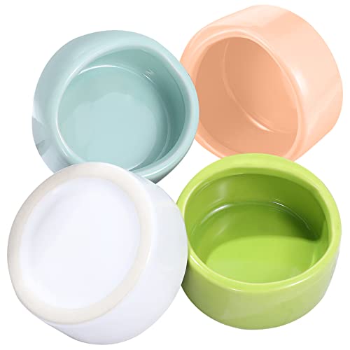 CORHAD Mehrzweck-Futternapf-Set für Hamster Keramik-Futter- und Wassernäpfe für Käfige Kleiner Tiere CORHAD Mehrzweck-Futternapf-Set für Hamster Keramik-Futter- und Wassernäpfe für Käfige Kleiner Tiere von CORHAD
