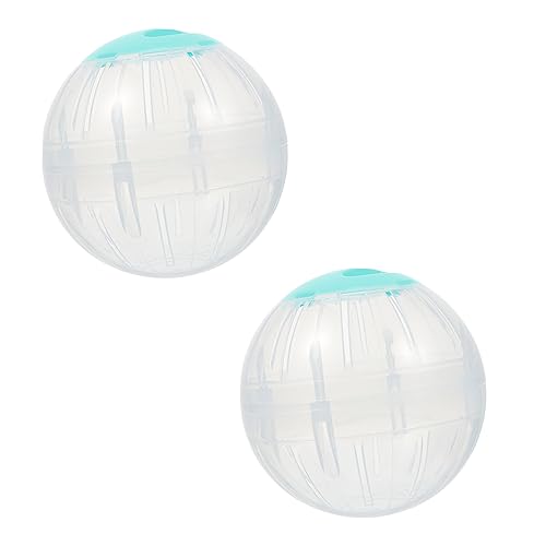 CORHAD 2sets Hamster Übung Spielzeug Stille Kristall Exerciser Pet Supplies Für Eichhörnchen 2 Stücke * 2 von CORHAD
