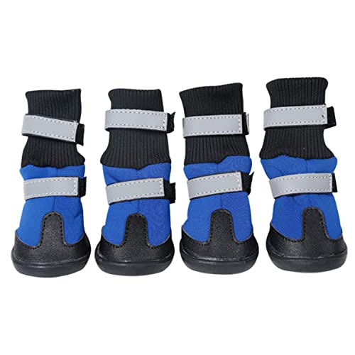 CORHAD 4 Stück Haustier-Schneestiefel Für Hunde, Outdoor-pfotenschutz, wasserdichte Hundestiefel, Haustierschuhe CORHAD 4 Stück Haustier-Schneestiefel Für Hunde, Outdoor-pfotenschutz, wasserdichte Hundestiefel, Haustierschuhe von CORHAD