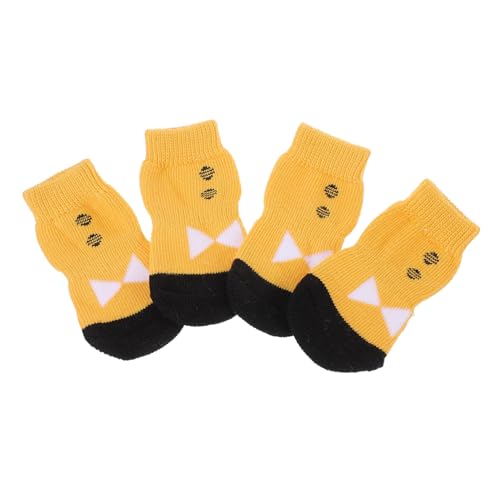 CORHAD Hundesocken Haustiersocken Pfoten Anti-Rutsch-Hundesocken Bequeme Baumwolle Größe L für Pfoten CORHAD Hundesocken Haustiersocken Pfoten Anti-Rutsch-Hundesocken Bequeme Baumwolle Größe L für Pfoten von CORHAD