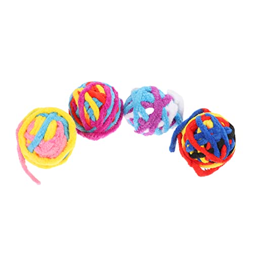 CORHAD Katzenspielzeugbälle 40 cm -Set interaktives Stimulationsspielzeug für Katzen Katzenspielzeug für den Innenbereich Bälle zum Jagen im zufälligen Stil CORHAD Katzenspielzeugbälle 40 cm -Set interaktives Stimulationsspielzeug für Katzen Katzenspielzeug für den Innenbereich Bälle zum Jagen im zufälligen Stil von CORHAD