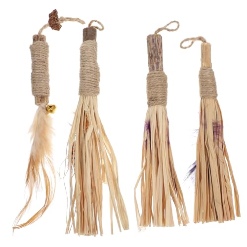 CORHAD Katzenspielzeug für Den Innenbereich Kauspielzeug-Sticks Kätzchen-backenzahn-Sticks Interaktives Teaser-Spielzeug für Katzen CORHAD Katzenspielzeug für Den Innenbereich Kauspielzeug-Sticks Kätzchen-backenzahn-Sticks Interaktives Teaser-Spielzeug für Katzen von CORHAD