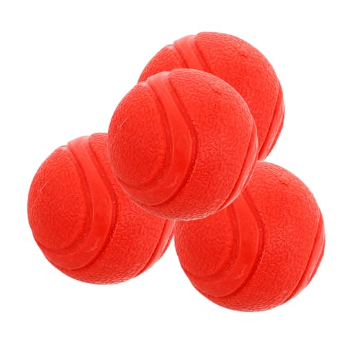 CORHAD 4 Stück Spielzeugball Für Haustiere Ball Für Hunde Quietschendes Hundespielzeug Hundebälle Klein Bälle Für Hunde Quietschspielzeug Für Hunde Katze Behandeln Ball Hundeball Rot CORHAD 4 Stück Spielzeugball Für Haustiere Ball Für Hunde Quietschendes Hundespielzeug Hundebälle Klein Bälle Für Hunde Quietschspielzeug Für Hunde Katze Behandeln Ball Hundeball Rot von CORHAD