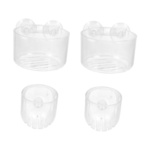 CORHAD 4 Stück Zubringer Transparenter Garnelenfutterspender Aquariumschale Futterautomat Für Garnelen Tablett Für Fischgerichte Futterspender Für Aquarien Klarer Tank Klare Tassen Acryl CORHAD 4 Stück Zubringer Transparenter Garnelenfutterspender Aquariumschale Futterautomat Für Garnelen Tablett Für Fischgerichte Futterspender Für Aquarien Klarer Tank Klare Tassen Acryl von CORHAD