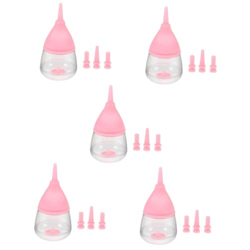 CORHAD 5 Stück Haustier Flasche Tiere Futterspender Füttern Welpen Milchflaschen Welpen Kätzchen Haustiere Babyflasche Neugeborene Haustier Stillflasche Katzen Stillflasche CORHAD 5 Stück Haustier Flasche Tiere Futterspender Füttern Welpen Milchflaschen Welpen Kätzchen Haustiere Babyflasche Neugeborene Haustier Stillflasche Katzen Stillflasche von CORHAD