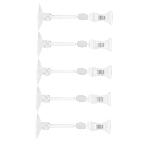 CORHAD 5stücke Aquarium Saugnapf Clips Transparente Trennwand Für Fischisolierung Installieren Stabil Und Vielseitig Für Aquarienzubehör von CORHAD