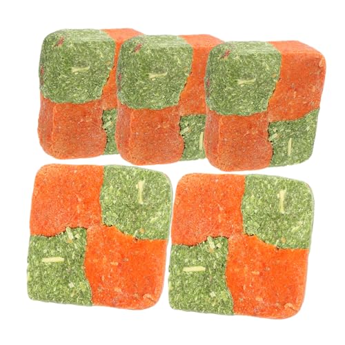 CORHAD 5 Stück Kauspielzeug Für Hasen – Leckerlis Und Snacks – Natürliche Graskuchen Für Meerschweinchen Chinchillas Hamster CORHAD 5 Stück Kauspielzeug Für Hasen – Leckerlis Und Snacks – Natürliche Graskuchen Für Meerschweinchen Chinchillas Hamster von CORHAD