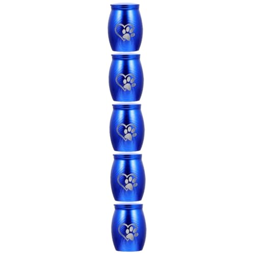 CORHAD 5 Stücke Pet Asche Behälter Hund Urne Für Asche Pet Einäscherung Urne Hund Memorial Robust Edelstahl CORHAD 5 Stücke Pet Asche Behälter Hund Urne Für Asche Pet Einäscherung Urne Hund Memorial Robust Edelstahl von CORHAD
