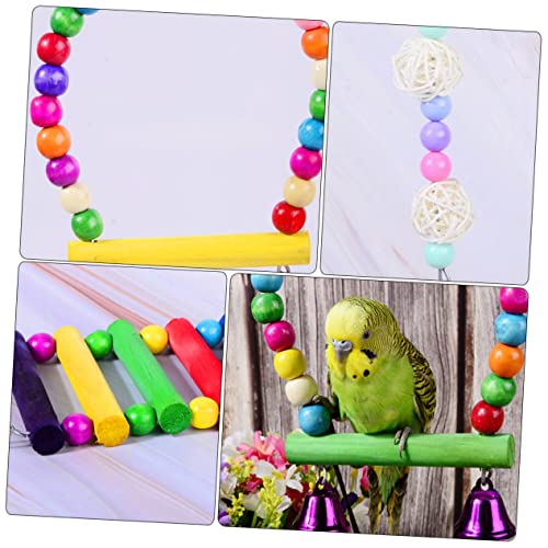 CORHAD 5stücke Teiliges Parrot Spielzeug Set Für Vögel Lustige Kau-spielzeuge Für Papageien Für Haustiere Zur Beschäftigung Spielen Langlebig Und Tragbar CORHAD 5stücke Teiliges Parrot Spielzeug Set Für Vögel Lustige Kau-spielzeuge Für Papageien Für Haustiere Zur Beschäftigung Spielen Langlebig Und Tragbar von CORHAD