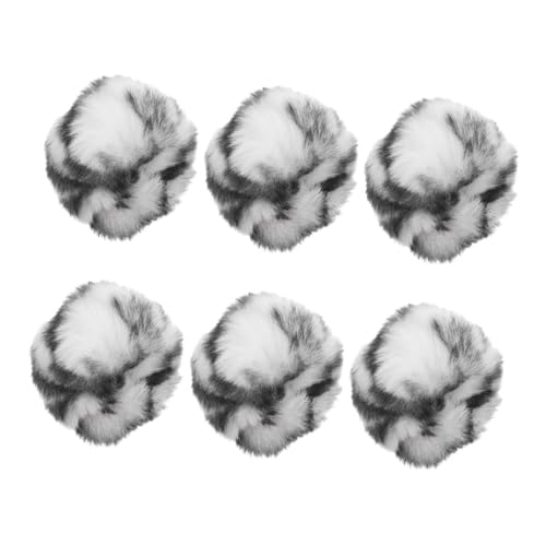 CORHAD 6 Stück Katze kaubälle interaktives katzenspielzeug Katzen katzenminze Ball katzenminze katzenball Katzenkratzer Katze Kauspielzeug Kätzchen Bälle Plüsch Black CORHAD 6 Stück Katze kaubälle interaktives katzenspielzeug Katzen katzenminze Ball katzenminze katzenball Katzenkratzer Katze Kauspielzeug Kätzchen Bälle Plüsch Black von CORHAD