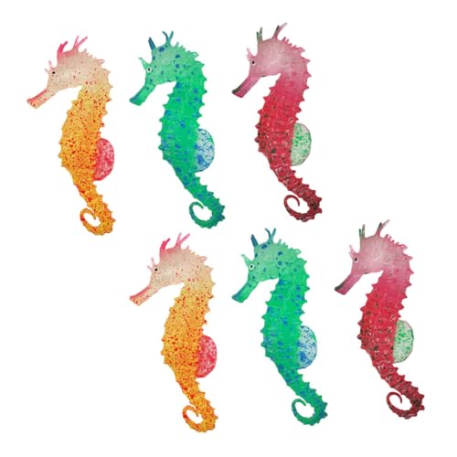 CORHAD 6 Stück Leuchtende Flexible Schwimmend Aquarium Figur Grün Orange Rot Für Fischbecken und Innenbereich Naturnahe Aquarienlandschaft CORHAD 6 Stück Leuchtende Flexible Schwimmend Aquarium Figur Grün Orange Rot Für Fischbecken und Innenbereich Naturnahe Aquarienlandschaft von CORHAD