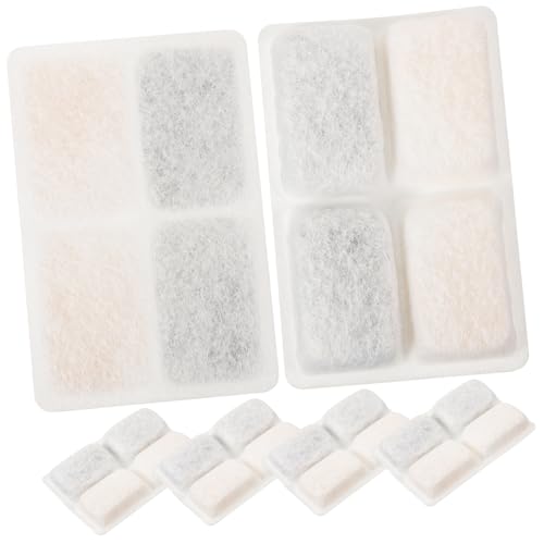 CORHAD 6pcs Katzenbrunnen Ersatzfilter Katzenwasserbrunnen Filter Pet Water Fountain Filter von CORHAD