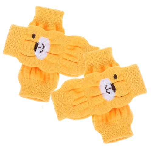 CORHAD 2 Sets Hunde-beinwärmer Für Haustiere Beinwärmer Für Welpen Für Den Außenbereich 4 Stück X 2 von CORHAD
