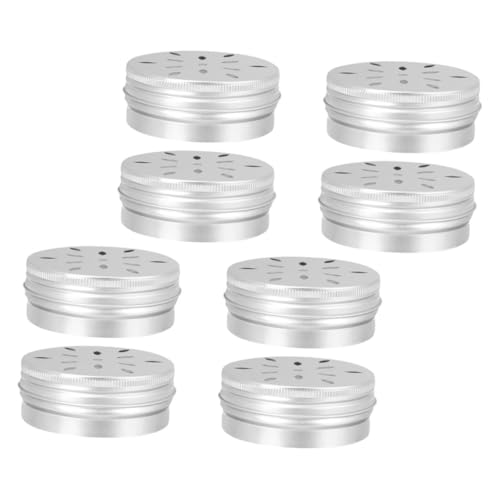 CORHAD 8 Stück Teiliges Trainingsset mit Aluminium dosen für Hundegeruchstraining Langlebige Praktische Riechtrainingsbehälter Geeignet für Hunderassen und Professionelle Nasenarbeit von CORHAD