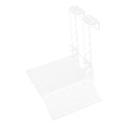 CORHAD Acryl Schildkröten Sonnenplattform Klare Basking Terrasse für Aquarium Reptilien Klettern und Sonnenbaden Stabile Wandmontage Kratzfest Vielseitig als Dekoration und Kletterhilfe von CORHAD