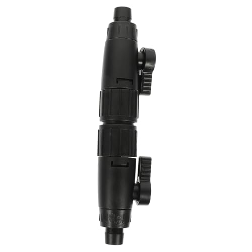 CORHAD Aquarium Schlauchverbinder Adapter Wasserflussregler Für Aquarien 12/16mm Schnellanschluss Adapter Mit Durchflusskontrolle Wassersteuerung Und Ventil Für Fischbehälter Und Bewässerungssysteme von CORHAD