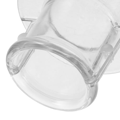 CORHAD Anti-bite Vogelhalsband für Papageien Transparent Leichter Kunststoffschutz zur Wundheilung und Federpflege Komfortabler Sitz für Wellensittiche Nymphensittiche Sittiche und von CORHAD