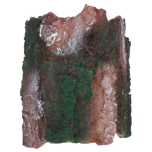 CORHAD Aquarium Dekoration Resin Höhle Fisch Versteck Kleines Terrarium Reptilien Unterschlupf Garnelen Schutzhaus Naturnahes Aquarium Ornament von CORHAD