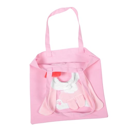 CORHAD Atmungsaktive Katzen Tragetasche aus Canvas mit Breitem Schultergurt Leichter Transporttasche für Reisen und Outdoor Komfortabel für Kleine Haustiere Geeignet zum Sicheren von CORHAD