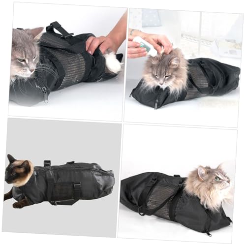 CORHAD Atmungsaktive Katzenpflege Tasche für Baden und Trimmen Kratzfestes Leichtes Katzen Wasch und Duschbeutel Tragbar für Reisen und Tägliche Pflege von Katzen und Kleinen Haustieren von CORHAD