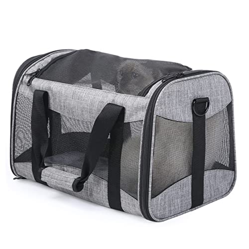 CORHAD Elevate Your Outdoor Adventures Atmungsaktive Aufbewahrungstasche Für Haustiere Im Freien Transporttasche Für Haustiere Katzentransporttasche Tragbare Reisetasche Für Haustiere Grau CORHAD Elevate Your Outdoor Adventures Atmungsaktive Aufbewahrungstasche Für Haustiere Im Freien Transporttasche Für Haustiere Katzentransporttasche Tragbare Reisetasche Für Haustiere Grau von CORHAD