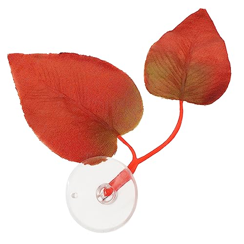 CORHAD Aquarium Zubehör Dekorationen Betta Fisch Hängematte Ornament Einfach Installieren Silikon Blatt Decor von CORHAD
