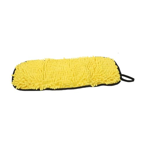 CORHAD Chenille Haustierhandtuch Saugfähig Schnelltrocknend Mikrofaser Hund und Katzen Badtuch für Kleine Mittlere Große Hunde Gelb CORHAD Chenille Haustierhandtuch Saugfähig Schnelltrocknend Mikrofaser Hund und Katzen Badtuch für Kleine Mittlere Große Hunde Gelb von CORHAD