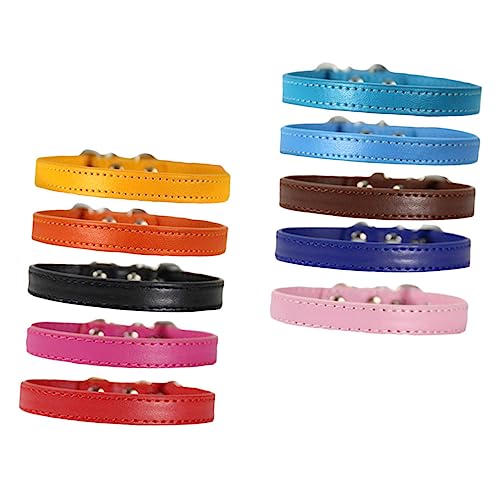 CORHAD Halsband Für Pack Haustier-Halskette Dekorative Muster Leicht Zu Tragen Und Langlebig Hundezubehör Zufällige Farbe CORHAD Halsband Für Pack Haustier-Halskette Dekorative Muster Leicht Zu Tragen Und Langlebig Hundezubehör Zufällige Farbe von CORHAD