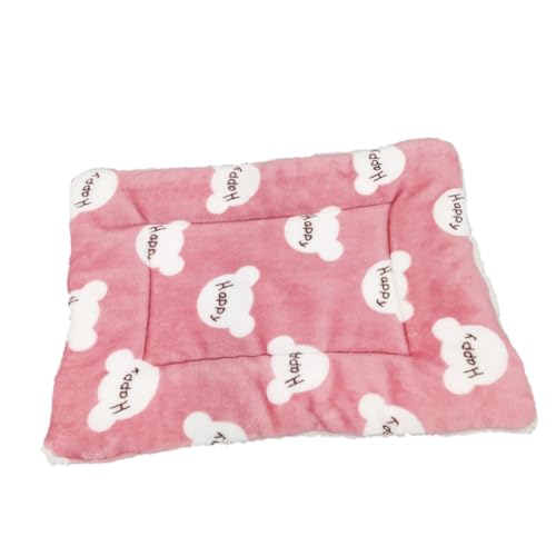 CORHAD Dicke Tragbare Hundeschlafmatte Weiche Doppelseitige Haustier kuscheldecke Wärmeisolierend Leicht für Hundebox Sofa Winter Vielseitig für Jahreszeiten von CORHAD