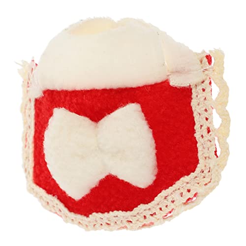 CORHAD Adorable Guinea Pig Clothes Weiche Und Atemaktive Haustierwesten Für Kaninchen Hamster Und Kleine Hunde Rotes Shirt Für Kleine Haustiere von CORHAD