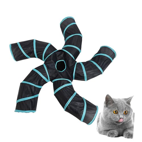 CORHAD Faltbarer Katzentunnel Interaktiver Katzentunnel S Form Robust Praktisch Spaßig für Wohnungskatzen und Kleine Katzen Indoor spielspaß CORHAD Faltbarer Katzentunnel Interaktiver Katzentunnel S Form Robust Praktisch Spaßig für Wohnungskatzen und Kleine Katzen Indoor spielspaß von CORHAD