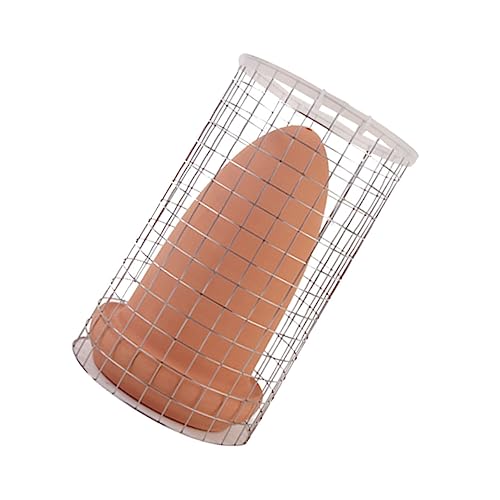CORHAD Fischzucht Eimer aus Keramik Mittelgroß mit Trennnetz Langlebig und Leicht für Aquarienzucht von Buntbarschen Garnelen und Kleinen Fischen Dekoratives Aquarium Ornament Zuchtkasten von CORHAD