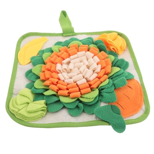 CORHAD Foraging Mat für Kaninchen und Hamster Waschbares Futterspielzeug mit Slow Feeder Design Fördert Langsames Fressen für Indoor Training und Outdoor Aktivitäten Leicht und Robust von CORHAD
