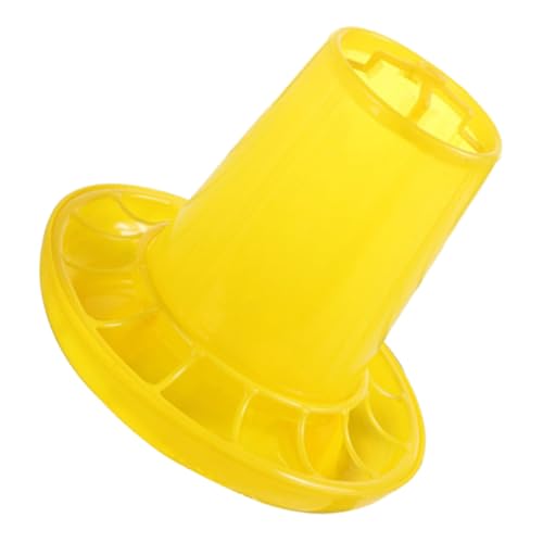 CORHAD Futtereimer Automatische Kükenfütterung Geflügel Hühnerfutter Glas Kükenfresser Tränken Für Geflügelkäfige Tauben Fütterungsboxen Behälter Für Geflügelfutter Yellow Plastik CORHAD Futtereimer Automatische Kükenfütterung Geflügel Hühnerfutter Glas Kükenfresser Tränken Für Geflügelkäfige Tauben Fütterungsboxen Behälter Für Geflügelfutter Yellow Plastik von CORHAD