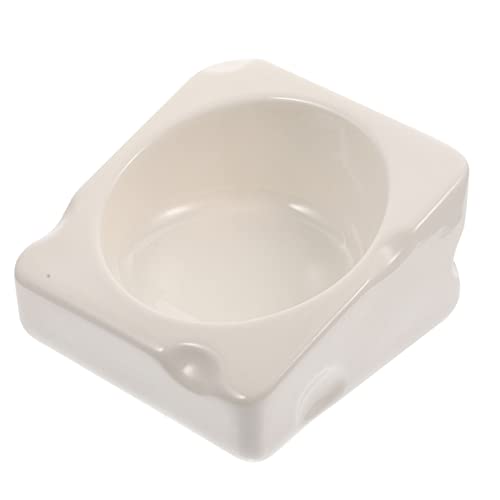 CORHAD Hamster Futternapf Für Hamster Kleiner Futterautomat Wasserschale Futternapf Für Grillen Keramikschüsseln Keramik Schüssel Chinchilla-schüssel Aus Keramik Häschen-Feeder Weiß CORHAD Hamster Futternapf Für Hamster Kleiner Futterautomat Wasserschale Futternapf Für Grillen Keramikschüsseln Keramik Schüssel Chinchilla-schüssel Aus Keramik Häschen-Feeder Weiß von CORHAD