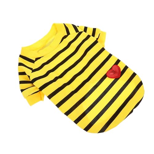 CORHAD Bequemes Hunde-T-Shirt für Dackel tragbare Haustierkleidung atmungsaktives Haustier-Shirt modisches Welpen-Outfit Größe XL CORHAD Bequemes Hunde-T-Shirt für Dackel tragbare Haustierkleidung atmungsaktives Haustier-Shirt modisches Welpen-Outfit Größe XL von CORHAD