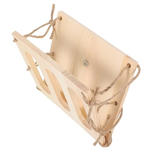 CORHAD Grasständer Aus Holz Futternapf Für Käfig-Feeder Chinchilla-futternapf Guinea-Feeder Kaninchenhalter Kleintierbedarf Futternapf Für Hamster Hasenspender Hölzern CORHAD Grasständer Aus Holz Futternapf Für Käfig-Feeder Chinchilla-futternapf Guinea-Feeder Kaninchenhalter Kleintierbedarf Futternapf Für Hamster Hasenspender Hölzern von CORHAD